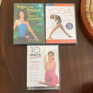 Yoga DVD set-new